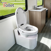 Toilette Intelligente Écologique pour Camping-Car Tune, Bidet Biodégradable à Chasse Automatique, WC Mobile, Sanitaires Modulaires pour Maison, Exportation Usine