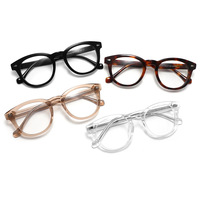 FEROCE Gafas redondas Pins de metal Marcos de vidrio Gafas ópticas Nuevo diseño Marco de gafas