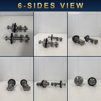 Ensemble d'arbres d'équilibrage 1AZ 2AZ pour Toyota Camry RAV4 2.0L 2.4L 4 cylindres en ligne, entraînement par engrenages hélicoïdaux du carter inférieur