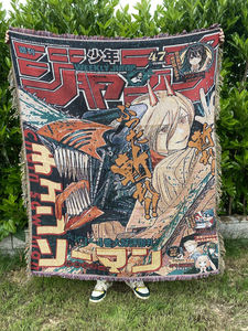 Manta Tejida de Anime Japonés Luffy DZ 2024, Juego de Manta para Sofá y Cama, Cómoda, Resistente al Desgaste, Tapiz Tejido para Picnic, Manta para Sofá - Product Image 6