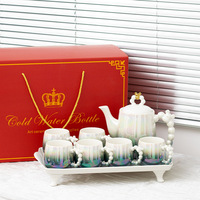 Luxuriöses Hochwertiges Porzellan-Kaffeetassen-Set für Zuhause & Hotels Gästegeschenk zur Hauseinweihung Neues Zuhause Geschenk