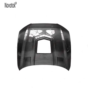 Chất lượng cao Darwin PRO Cánh buồm màu đen phong cách sợi carbon mui xe trong suốt nắp ca-pô cho <span class=keywords><strong>AUDI</strong></span> RS6 S6 A6 - Product Image 1