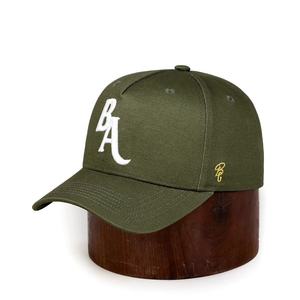 Özel Logo Yeni 5 Panel Erkek Yüksek Orta Profil Taçlı Kavisli Siperlikli K A Çerçeveli A-çerçeve Snapback Beyzbol Gorras Şapkalar - Product Image 1