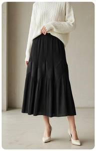 Jupe plissée décontractée pour femme PY Fashion Design, taille naturelle, longueur maxi, lot de 2 pièces, vente en gros de vêtements en vrac - Product Image 4