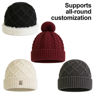 <span class=keywords><strong>Bonnet</strong></span> en tricot diamanté personnalisé |   <span class=keywords><strong>Bonnet</strong></span> d'hiver chaud avec logo brodé |   Chapeau coupe-vent pour homme et <span class=keywords><strong>femme</strong></span>, idéal pour le ski en plein air, vente en gros - Product Image 6
