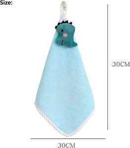 <span class=keywords><strong>Serviette</strong></span> <span class=keywords><strong>de</strong></span> <span class=keywords><strong>toilette</strong></span> en polaire corail 30 cm à séchage rapide, forte absorption d'eau, imprimé animal, ensemble <span class=keywords><strong>de</strong></span> serviettes durables <span class=keywords><strong>de</strong></span> couleur unie pour enfant - Product Image 2