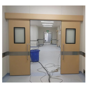 Portes médicales doubles en acier pour salle d'opération d'hôpital - Product Image 4