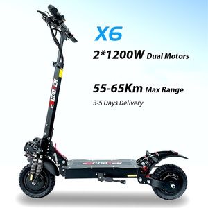 Scooter Eléctrico Plegable de 10 Pulgadas, 48V 21AH, Batería de Litio, 2400W, Motor Dual, Portátil, con Señal de Giro, Envío desde Almacén en EE. UU. - Product Image 1