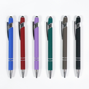 Free Sample Customized Wholesale Plastic <b>Pen</b> Promotional Advertising Gift Click <b>Ballpoint</b> <b>Pens</b> With Screen Touch - Product Image 4