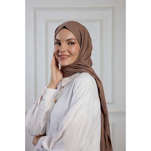 Écharpe en coton pur, accessoire de robe modeste - Product Image 3