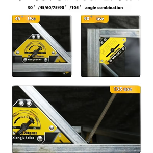 Soportes de flecha de soldadura magnética para accesorio de soldadura de ángulo múltiple de 135mmX88mm accesorio auxiliar de ángulo recto imán de neodimio - Product Image 2