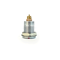 Connecteur étanche IP68 EGG.3K à 8 broches, prise femelle, à verrouillage automatique par poussée-tirage, pour alimentation extérieure robuste