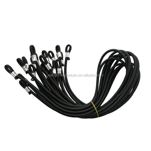 Cordon élastique réglable en latex noir KALUEN de 10 mm et 1,2 mètres pour trampoline, corde extensible - Product Image 3