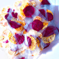 Mélange de thé des fruits séchés, 6 pièces, de haute qualité, amincissant, dragon rouge, tranche de fruits