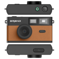 Appareil Photo Numérique Sans Écran 8 Mégapixels avec Compteur de Photos, Flash LED, Idéal pour le Camping