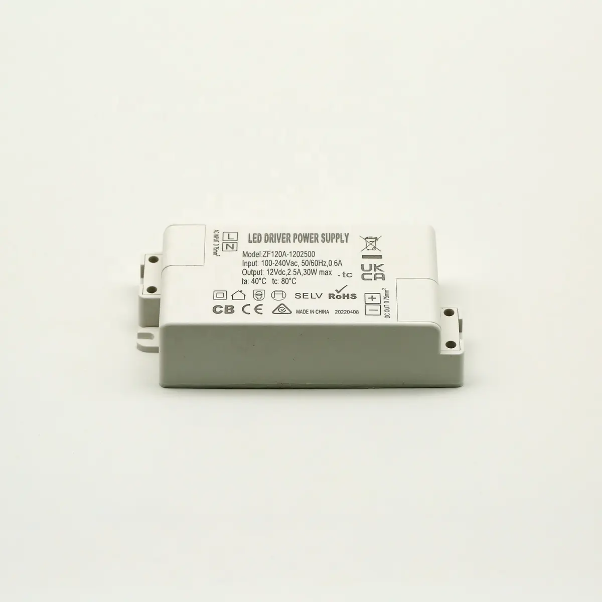 TONGLIDA Constant Voltage LED Driver 12V 30W 2.5A Switching Power Supply For LED Strip