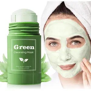 2024 Good Products Moisturizing Vitamin C Vegan Green Tea Facial Clay Shrink Pores Mask Skin Stick Functional Facial Mask