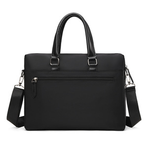Sac à main pour homme d'affaires, sac à bandoulière, sac de bureau personnalisé, sac fourre-tout en cuir véritable, imperméable, avec logo, sac pour ordinateur portable. - Product Image 3