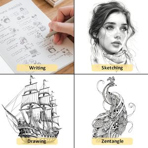 Juego de Bolígrafos de Dibujo Fineliner para Artistas, Tinta Negra Impermeable, para Detalles de Manga, Calidad de Archivo - Product Image 5