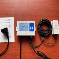 Contrôleur de CO2 APP WIFI, régulateur de CO2 de moniteur intelligent de dioxyde de carbone de Wifi et ventilateur d'extraction pour champignon, salles de culture, serre