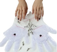 Paraffin wachs Bad Kunststoffs ocke zum Befeuchten Paraffin bad für Hand Fuß abdeckung Pediküre Taschen für Füße
