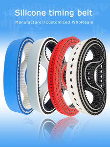 Nahtlose Silikon beschichtung Zahnriemen antriebs getriebe riemen für Puffed Food Packaging Machine - Product Image 4
