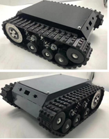 Kit de châssis de robot à chenilles magnétiques avec chenilles en caoutchouc pour robot de fenêtre et robot de piscine
