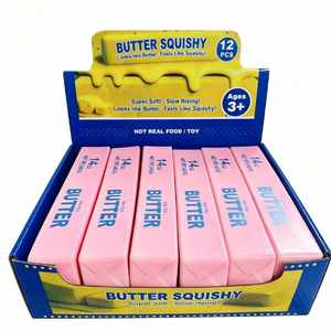 Jouet anti-stress en forme de beurre, compressible et durable, idéal pour soulager le stress de poche – Jouets Squishy Beurre – Vente chaude - Product Image 4