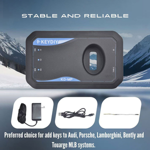 Programmatore di Chiavi Auto KEYDIY <span class=keywords><strong>KD</strong></span>-MP per Audi e VW Touareg con Sistemi MLB/MQB, OBD-II/Wi-Fi 12V - Product Image 5
