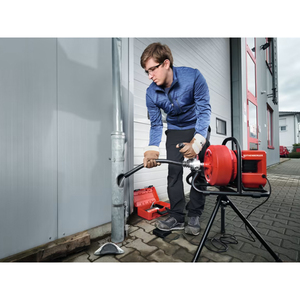 Limpiador de drenaje inalámbrico Rothenberger Rodrum VarioClean en conjunto - Product Image 3