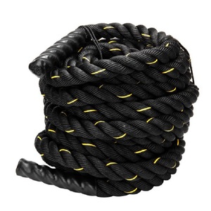 Corde de combat d'entraînement de haute qualité en gros Fitness corde de combat <span class=keywords><strong>musculation</strong></span> 9m corde de combat - Product Image 2