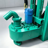 Foreuse hydraulique diesel 25 CV montée sur tricycle pour puits d'eau, profondeur 150 m, compacte pour l'irrigation par forage