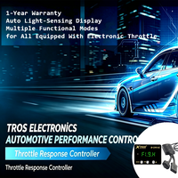 Controlador Electrónico de Respuesta del Acelerador TROS WTP, 6 Modos, 9 Niveles Ajustables, Universal para Autos de Carreras, Potenciador de Aceleración