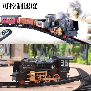 <span class=keywords><strong>Train</strong></span> <span class=keywords><strong>électrique</strong></span> télécommandé <span class=keywords><strong>avec</strong></span> effets sonores et lumineux, jouet cadeau - Product Image 6