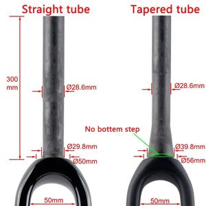 Bicicleta de Carretera y Gravel 700C, Nueva, de Fibra de Carbono, con Frenos de Disco, Eje Pasante y Horquilla Delantera Rígida Recta Cónica - Product Image 5