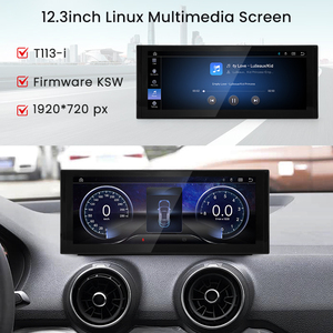 HFmidia 2026 ระบบลินุกซ์ใหม่ 10.25 นิ้ว หน้าจอ 12.3 นิ้ว สำหรับ Audi Q2 ปี 2015 2016 2017 2018 2019 2020 เครื่องเล่นวิดีโอในรถยนต์ CarPlay อัตโนมัติ - Product Image 6