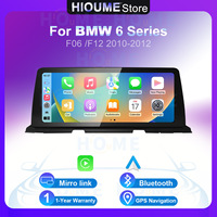 Sistema Multimedia para Auto con Android 15 y Carplay para BMW Serie 6 F06 F12 2010-2016 CIC NBT, Navegación GPS, Radio, Reproductor de Video y DVD