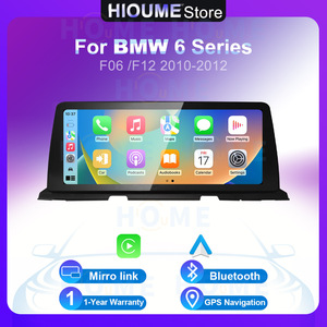 Système multimédia automobile Android 15 Carplay Auto pour <span class=keywords><strong>BMW</strong></span> Série 6 F06 F12 2010-2016 CIC NBT Navigation GPS Autoradio Lecteur vidéo DVD - Product Image 2