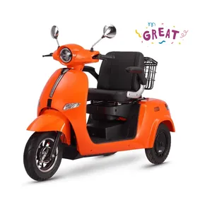 Factory cheap price e scooter 3 wheel electric dirt bike racing moped