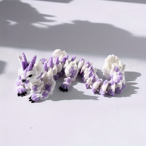 Ornements Cadeaux Chat et Dragon Imprimés en 3D, Décorations d'Intérieur, Ornements de Bureau, Décorations de Fêtes Rêveuses - Product Image 4