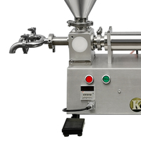 Machine de remplissage de bouteilles approuvée CE pâte de fève sauce alimentaire huile miel lotion remplissage emballage doseur de pâte