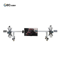 OBC-3D850 Machine d'alignement 3D des roues à suivi automatique, modèle original pour alignement quatre roues, avec démonte-pneus certifiée CE