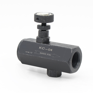 วาล์วกันกลับไฮดรอลิกและวาล์วควบคุมการไหลสำหรับน้ำมัน รุ่น KC ซีรีส์ KC-02/KC-03/KC-04/KC-06/KC-08 ขายดี - Product Image 5