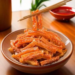 Tripa de Res Vegana China Más Vendida y Konjac Picante en Caja - Snack Adelgazante Alto en Fibra - Product Image 5