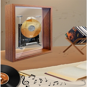 Cadeaux originaux <span class=keywords><strong>Lecteur</strong></span> <span class=keywords><strong>CD</strong></span> avec <span class=keywords><strong>Bluetooth</strong></span> Esthétique rétro-industrielle Décoration d'intérieur Montage mural Cadeaux de mariage pour les invités - Product Image 3