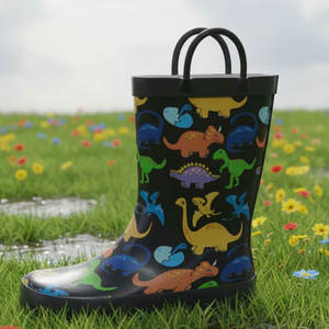 <span class=keywords><strong>Botas</strong></span> de Lluvia de Goma <span class=keywords><strong>para</strong></span> Niños, Ligeras, Impermeables, de Alta Calidad, con Forro de Tela de Algodón Personalizable, <span class=keywords><strong>para</strong></span> Niños y Niñas, al por Mayor - Product Image 2