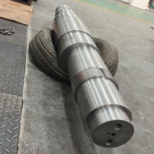 OEM Keyed Eccentric Shaft, Heavy Duty <b>Stepped</b> <b>Machine</b> Spindle Shaft for Large Scale Industrial Equipment Parts - Product Image 3