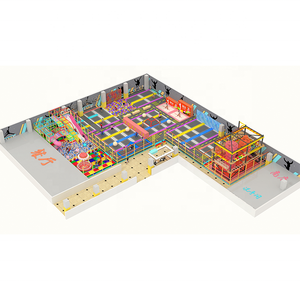 Parque de trampolín interior <span class=keywords><strong>grande</strong></span> para adultos y niños, Comercial - Product Image 4