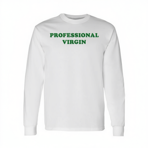 Camiseta Profesional de Manga Larga, Cuello Redondo, Blanca, Unisex, Talla Adulto - Product Image 2