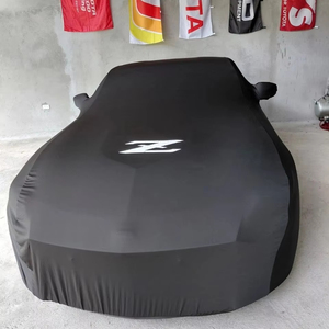 غطاء سيارة مخملي مرن ومخصص للحماية من الأشعة فوق البنفسجية بسُمك 4 مل، مقاوم للغبار والخدش من الداخل، نسيج مطاطي للسيارات الفاخرة - Product Image 2